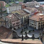 Vista aérea de el casco antiguo de Balmaseda